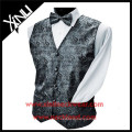 Polyester Woven Formal Handmade Paisley Vest